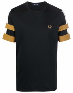 Футболка с вышитым логотипом Fred perry