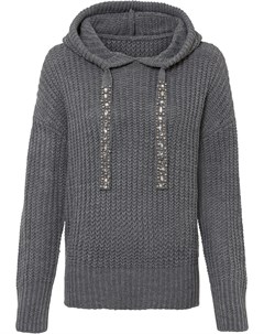 Пуловер с завязками Bonprix
