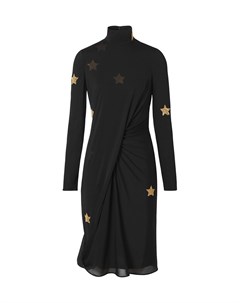 Черное платье со звездами Burberry