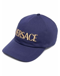 Кепка с вышитым логотипом Versace