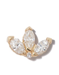 Серьга гвоздик из желтого золота с бриллиантами Maria tash