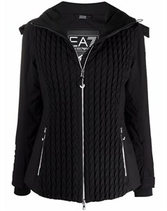 Стеганая куртка с капюшоном Ea7 emporio armani