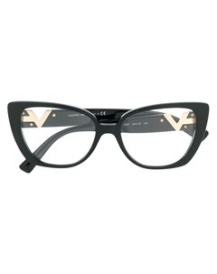 Очки Valentino Garavani в оправе кошачий глаз с логотипом VLogo Valentino eyewear