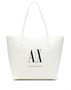 Большая сумка на плечо с логотипом Armani exchange