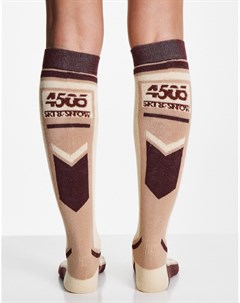Лыжные носки в стиле колор блок Asos 4505