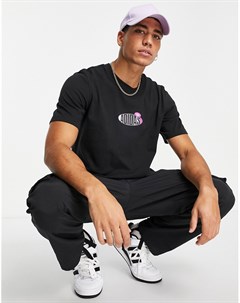 Черная футболка с принтом кактуса на спине Area 33 Adidas originals