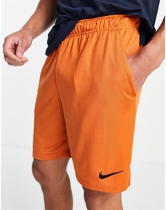 Оранжевые трикотажные шорты длиной 6 дюймов Dri FIT Nike training