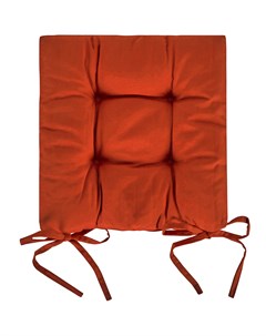 Подушка для стула Агата коралловая 40х40 см Sanpa