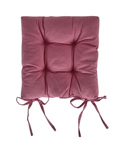 Подушка для стула Агата розовая 40х40 см Sanpa