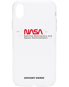 Прозрачный чехол NASA для iPhone XS Heron preston