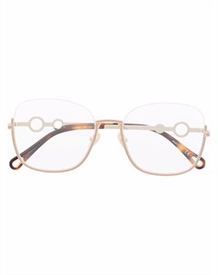 Солнцезащитные очки в квадратной оправе Chloé eyewear