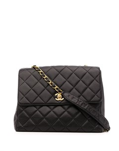 Стеганая сумка на плечо 1995 го года с логотипом CC Chanel pre-owned