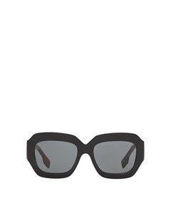 Солнцезащитные очки с черными линзами Burberry