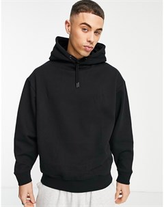 Черный oversized худи River island