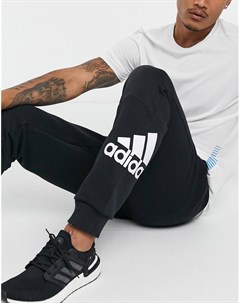 Черные джоггеры с логотипом adidas Training Adidas performance