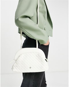 Белая плетеная сумка через плечо из искусственной кожи by ALDO Janetty Call it spring