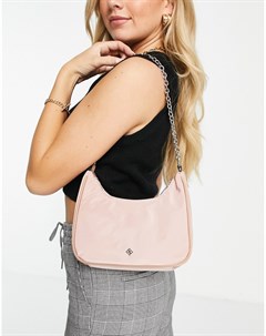 Розоватая сумка через плечо из искусственных материалов с цепочкой by ALDO Brorellan Call it spring