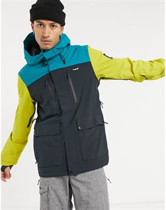 Утепленная горнолыжная куртка разных цветов Planks