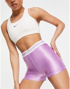 Фиолетовые шорты длиной 3 дюйма с лентой Nike Pro Training Nike training
