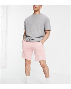 Розовые шорты из трикотажа Essentials Puma