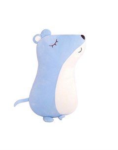 Мягкая игрушка Мышка 45 см цвет голубой Super01