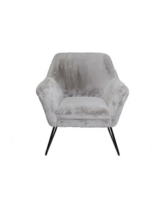 Кресло серое серый 76x79x83 см Garda decor