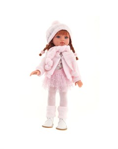 Кукла Эльвира в розовом 33 см виниловая ТМ Munecas dolls antonio juan