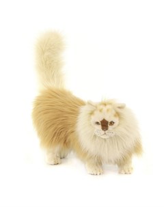 Игрушка мягкая Hansa Персидский кот Табби рыже белый 45 см Hansa creation