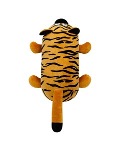 Подушка игрушка тигр валик полиэстер 47 см Без бренда