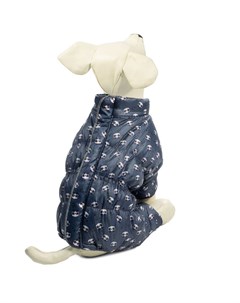 Комбинезон для собак зимний с молнией на спине Панда XL размер 40см Триол