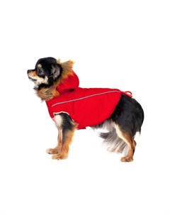 Куртка аляска для собак красная 5 37см Happy puppy