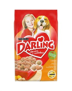 Корм для собак Курица овощи сух 10кг Darling