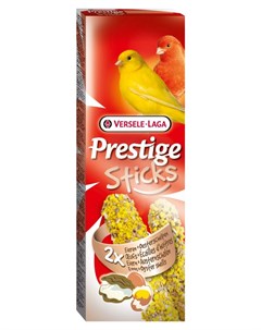 Лакомство для птиц Prestige палочки для канареек с яйцом и ракушечником 2х30г Versele-laga