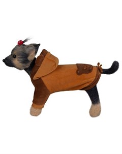 Куртка для собак велюр Мишка 28см Dogmoda