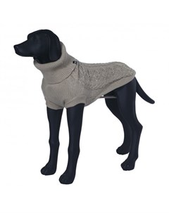 Свитер для собак Stardust Knitwear светоотражающий бежевый XL 50см Rukka