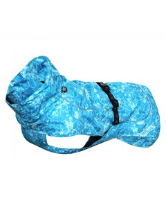 Дождевик для собак Drizzle 55см голубой Rukka