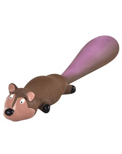 Игрушка для собак Белка с пищалкой 25см латекс Foxie