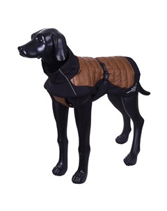 Куртка для собак Airborn Hybrid зимняя 25см коричневая Rukka