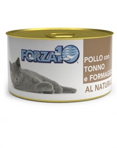 Консервы Forza 10 со вкусом курицы с тунцом и сыром для кошек 75 г Курица с тунцом и сыром Forza10