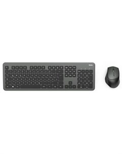 Клавиатура мышь KMW 700 клав черный серый мышь черный серый USB 2 0 беспроводная slim Hama