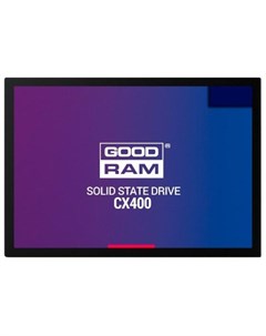 Твердотельный накопитель SSD 2 5 256 Gb SSDPR CX400 256 Read 550Mb s Write 490Mb s 3D NAND TLC Goodram