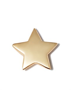 Серьги гвоздики Star из желтого золота Otiumberg