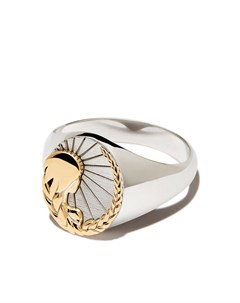 Перстень Virgo из белого и желтого золота Foundrae