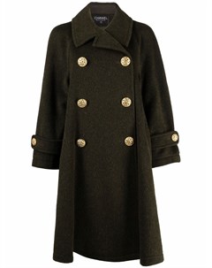 Двубортное пальто 1990 х годов Chanel pre-owned