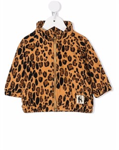 Куртка на молнии с леопардовым принтом Mini rodini