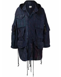 Пальто оверсайз в технике пэчворк Greg lauren