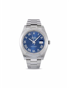 Наручные часы Datejust pre owned 41 мм 2021 го года Rolex