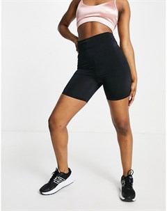 Спортивные шорты для бега черного цвета со шнурком на талии и моделирующим ягодицы эффектом Flounce london