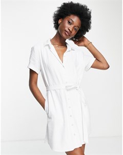 Белое платье рубашка Abercrombie & fitch