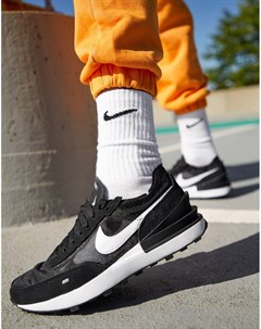 Черные сетчатые кроссовки Waffle One Nike